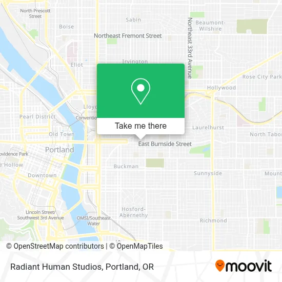 Radiant Human Studios map