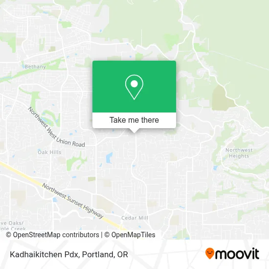 Kadhaikitchen Pdx map