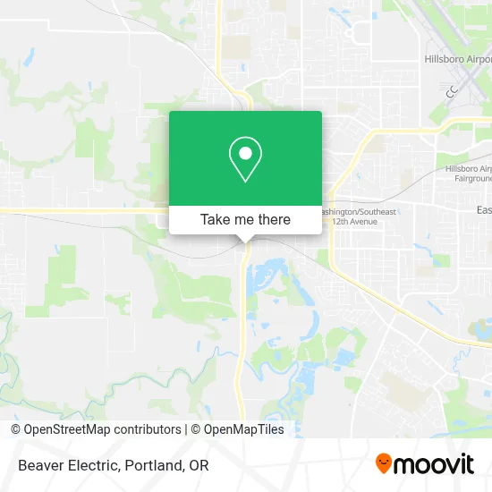 Beaver Electric map