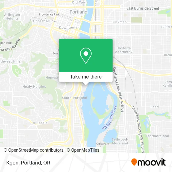 Kgon map