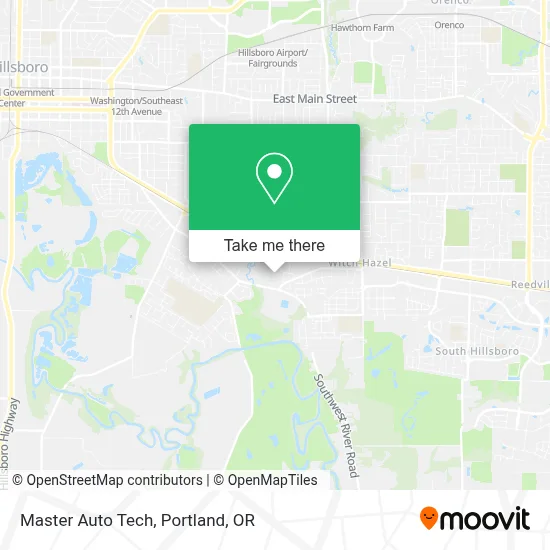 Master Auto Tech map