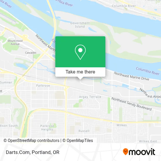 Darts.Com map