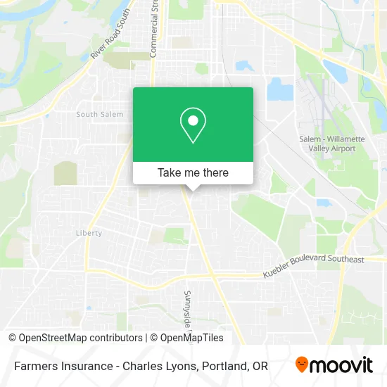 Farmers Insurance - Charles Lyons map
