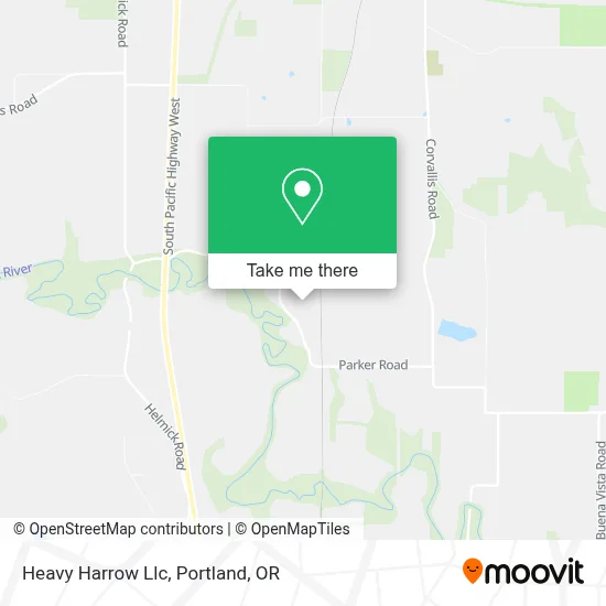 Heavy Harrow Llc map
