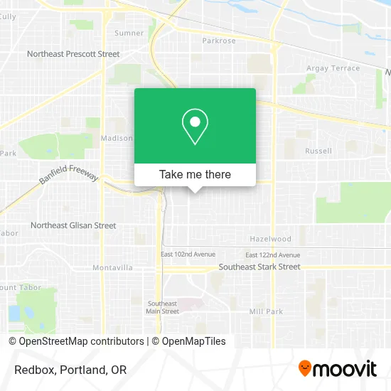 Redbox map