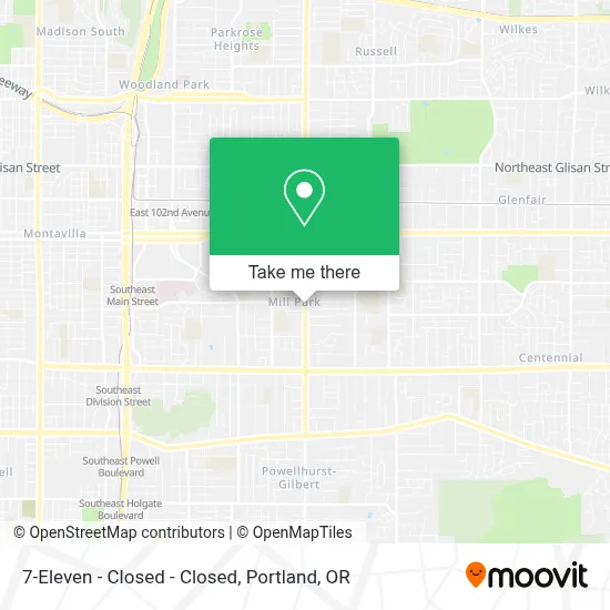 7-Eleven - Closed - Closed map