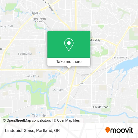 Lindquist Glass map