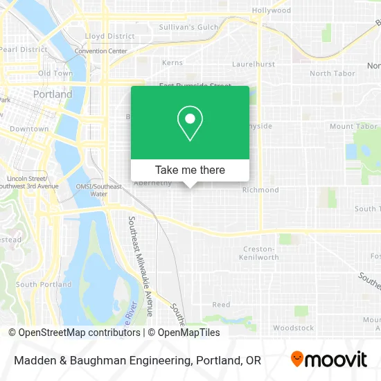 Madden & Baughman Engineering map