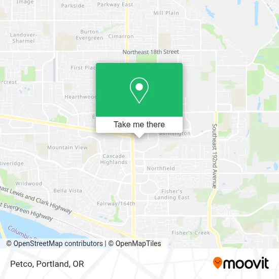 Petco map