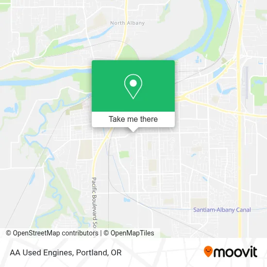 AA Used Engines map