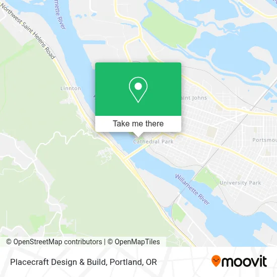 Placecraft Design & Build map