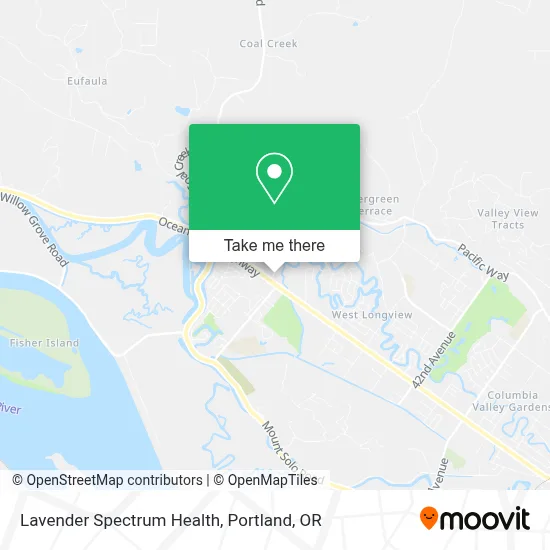 Lavender Spectrum Health map