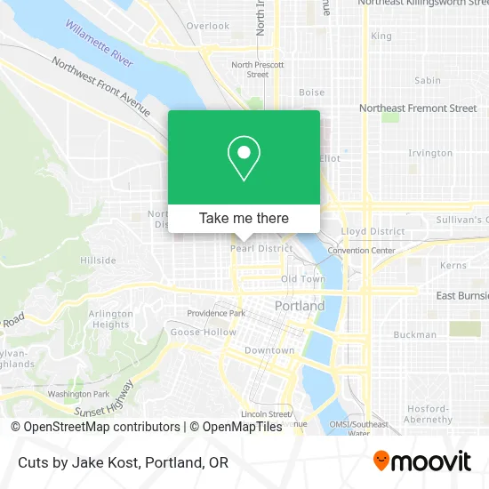 Cuts by Jake Kost map