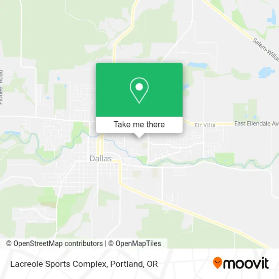 Lacreole Sports Complex map