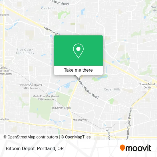 Bitcoin Depot map