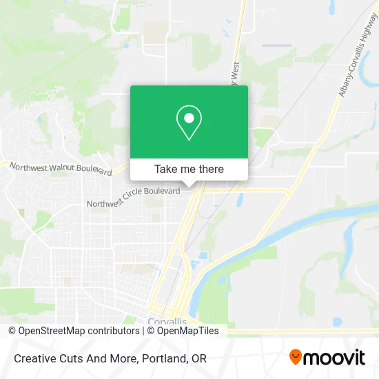 Creative Cuts And More map