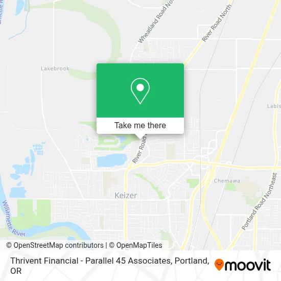 Thrivent Financial - Parallel 45 Associates map