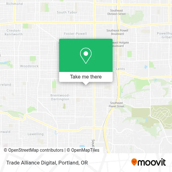 Trade Alliance Digital map