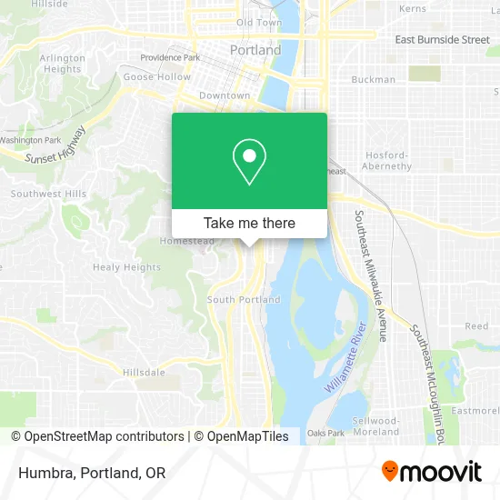 Humbra map