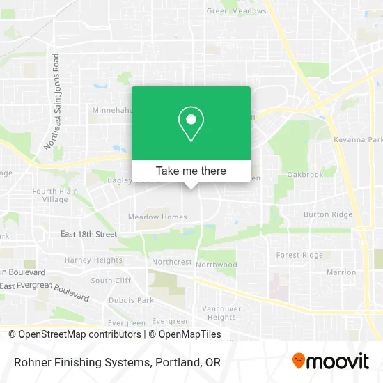 Rohner Finishing Systems map