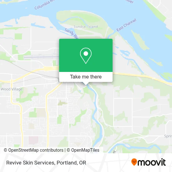 Revive Skin Services map