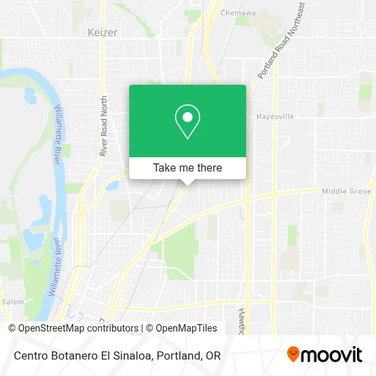 Centro Botanero El Sinaloa map