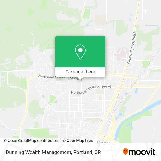 Dunning Wealth Management map
