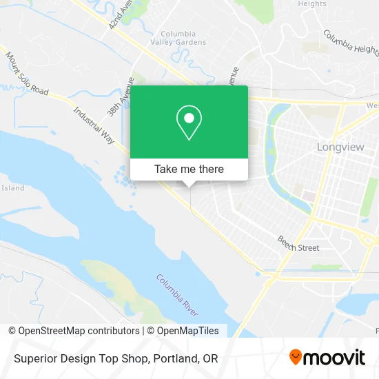 Superior Design Top Shop map