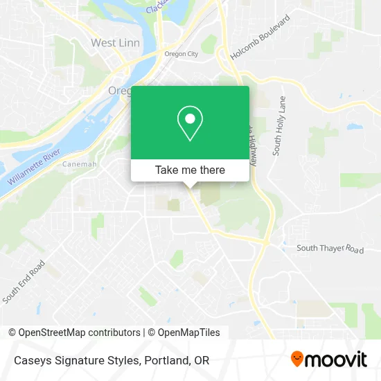 Caseys Signature Styles map