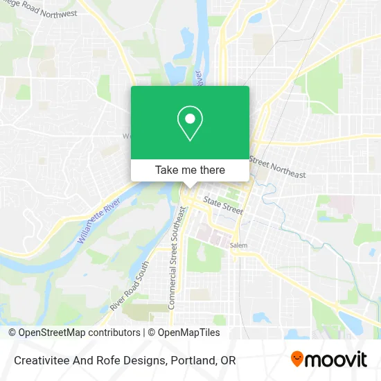 Creativitee And Rofe Designs map