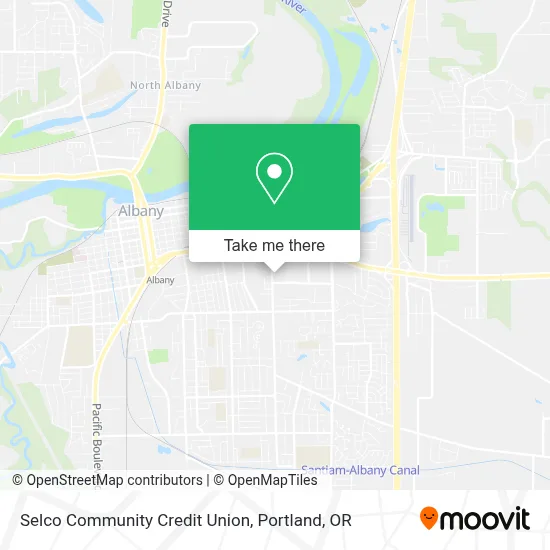 Selco Community Credit Union map