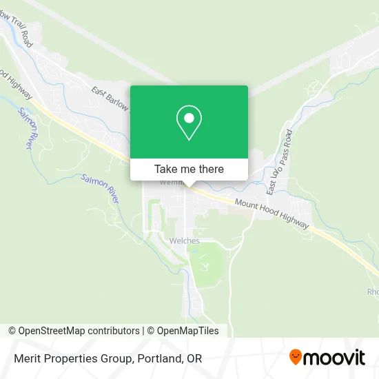 Merit Properties Group map