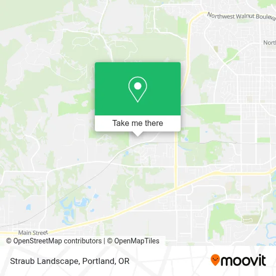 Straub Landscape map