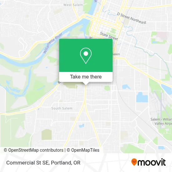 Commercial St SE map