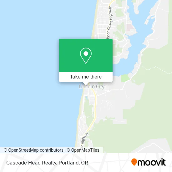 Cascade Head Realty map