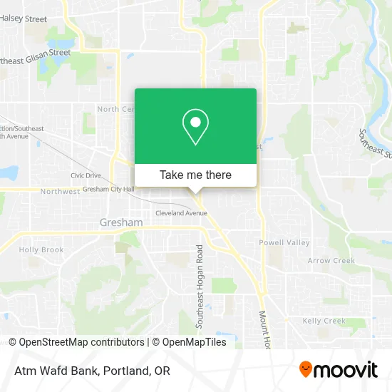 Atm Wafd Bank map