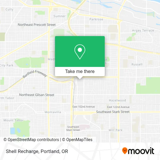 Shell Recharge map