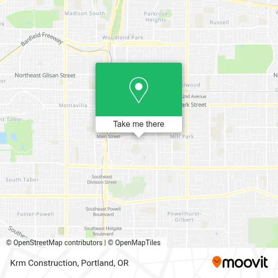 Krm Construction map