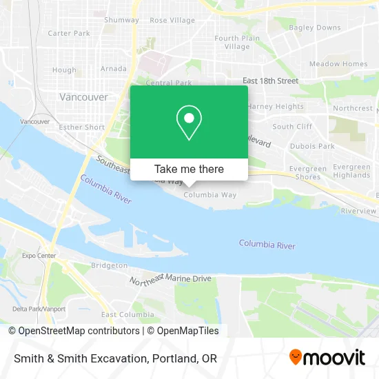 Smith & Smith Excavation map