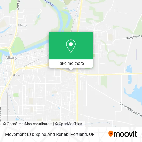 Movement Lab Spine And Rehab map
