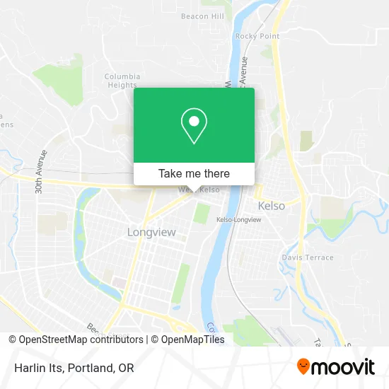 Harlin Its map