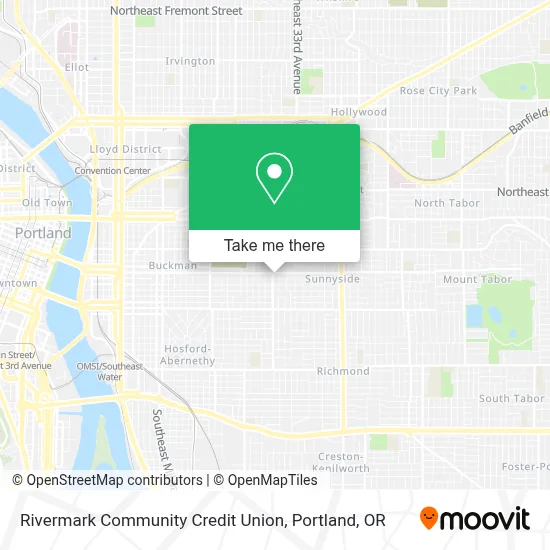 Rivermark Community Credit Union map