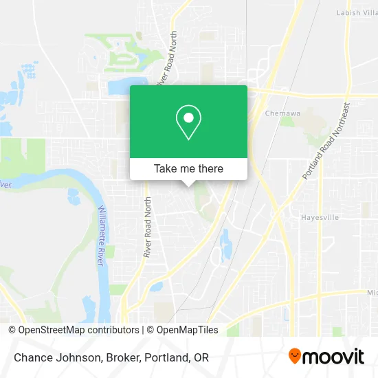 Chance Johnson, Broker map