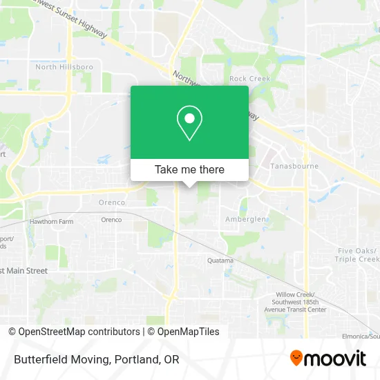 Butterfield Moving map