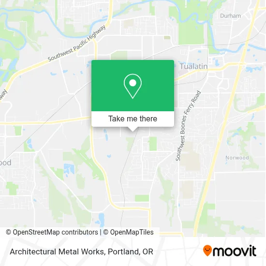 Architectural Metal Works map