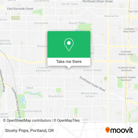 Sloshy Pops map
