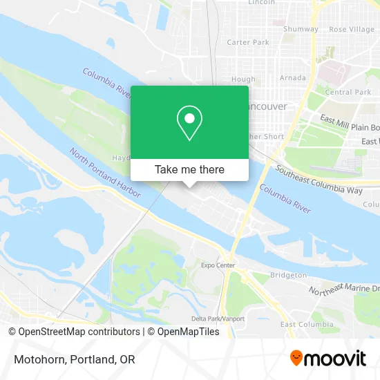 Motohorn map