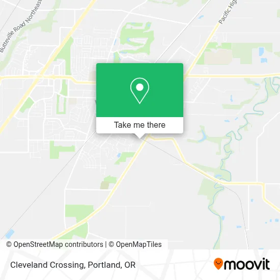 Cleveland Crossing map