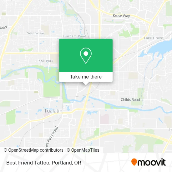 Best Friend Tattoo map