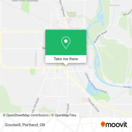 Goodwill map